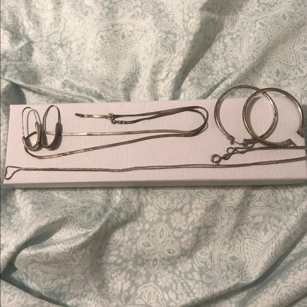 Sterling silver jewelery